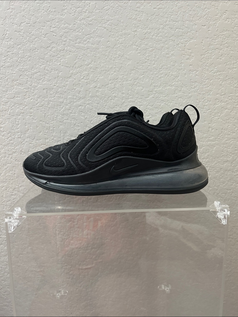 Nike Women's All-Black Air Max 720-Style Sneaker